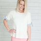 Relaxed Picnic Tee-FINAL SALE Tops