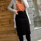 Remi Black Midi Skirt - FINAL SALE Skirts