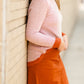 Remi Burnt Orange Midi Skirt - FINAL SALE Skirts Inherit - Sheer Beautydent