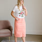Remi Coral Midi Skirt - FINAL SALE Skirts