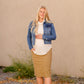 Remi Dark Khaki Maternity Skirt - FINAL SALE Skirts