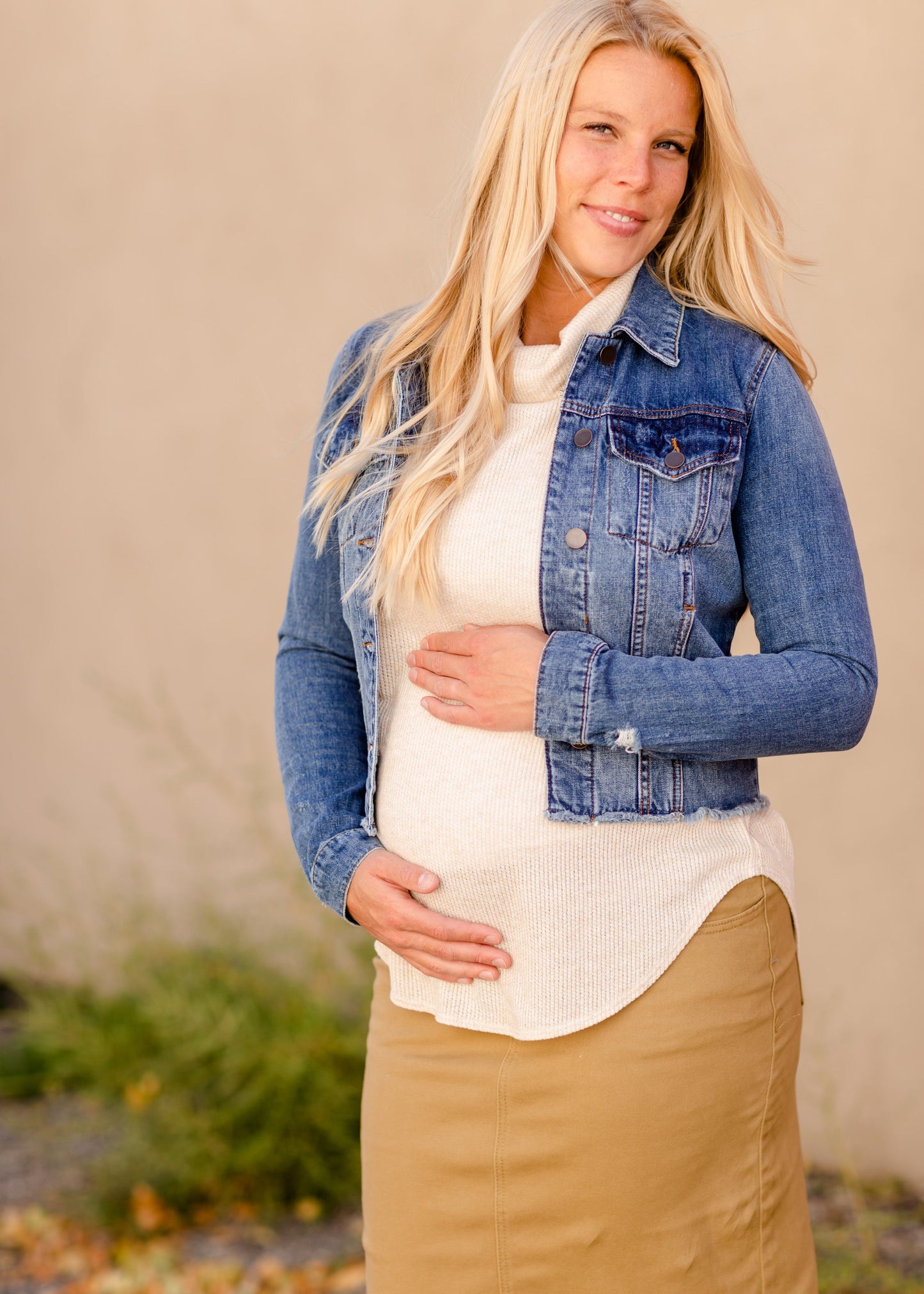 Remi Dark Khaki Maternity Skirt - FINAL SALE Skirts