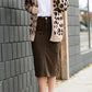Remi Dark Olive Midi Skirt - FINAL SALE Skirts