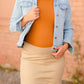 Remi Light Khaki Maternity Skirt - FINAL SALE Skirts