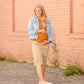 Remi Light Khaki Maternity Skirt - FINAL SALE Skirts