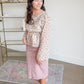 Remi Mauve Denim Midi Skirt Skirts Inherit