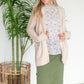 Remi Olive Green Denim Midi Skirt Skirts Inherit