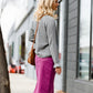 Remi Plum Midi Skirt - FINAL SALE Skirts