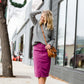 Remi Plum Midi Skirt - FINAL SALE Skirts