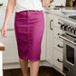 Remi Plum Midi Skirt - FINAL SALE Skirts