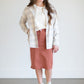 Remi Rusty Brick Denim Midi Skirt - FINAL SALE Skirts