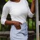 Remi Tiffany Blue Midi Skirt - FINAL SALE Skirts