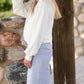 Remi Tiffany Blue Midi Skirt - FINAL SALE Skirts