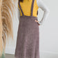 Retro Corduroy Midi Jumper Dress - FINAL SALE Dresses