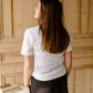 Retro Merry + Bright Graphic Tee Tops Amy Anne Apparel Inc