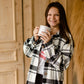 Retro Merry + Bright Graphic Tee Tops Amy Anne Apparel Inc