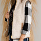 Reversible Sherpa Padded Vest - FINAL SALE Tops