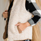 Reversible Sherpa Padded Vest - FINAL SALE Tops
