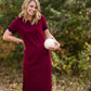Ribbed Knit Stretch Midi Dress - FINAL SALE Dresses