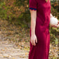 Ribbed Knit Stretch Midi Dress - FINAL SALE Dresses
