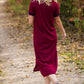 Ribbed Knit Stretch Midi Dress - FINAL SALE Dresses