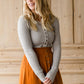 Ribbed Long Sleeve Thermal Top - FINAL SALE Tops