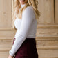 Ribbed Long Sleeve Turtleneck - FINAL SALE Tops