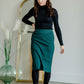 Ribbed Long Sleeve Turtleneck - FINAL SALE Tops 2Sable