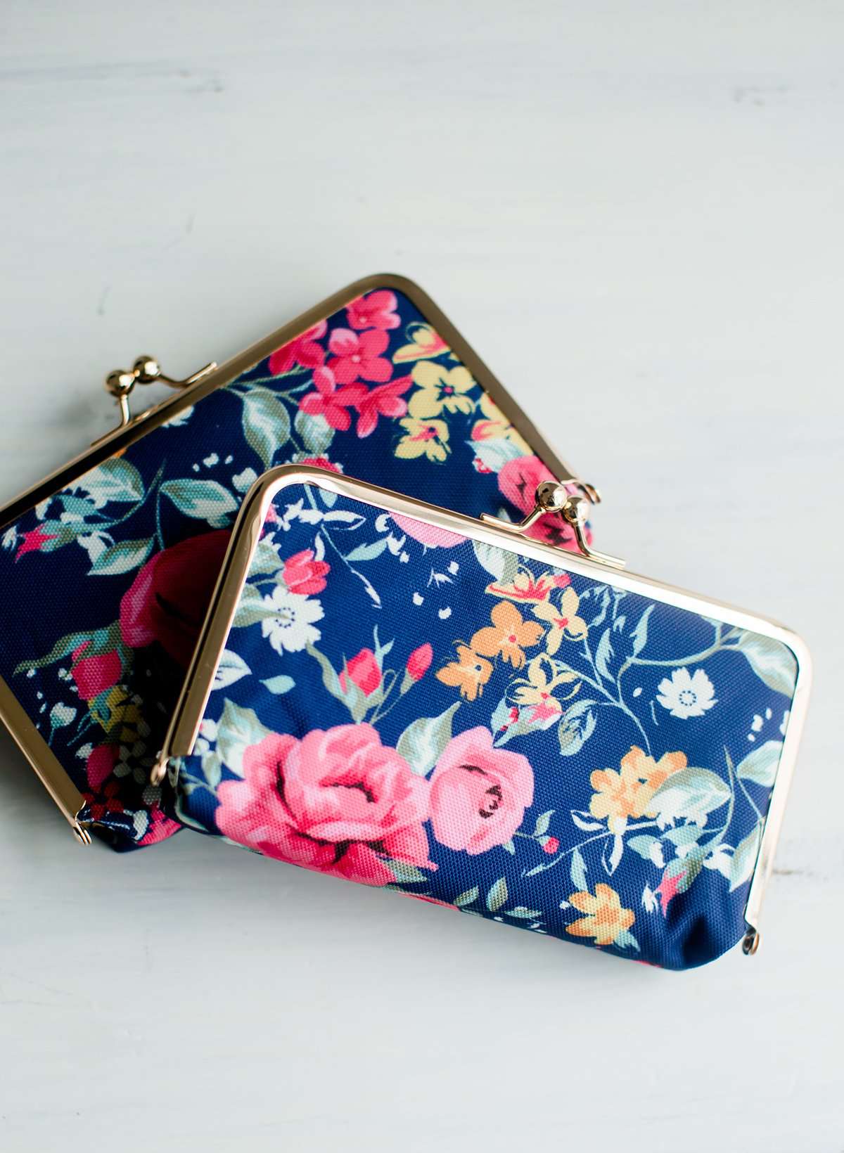 floral two week pill case 