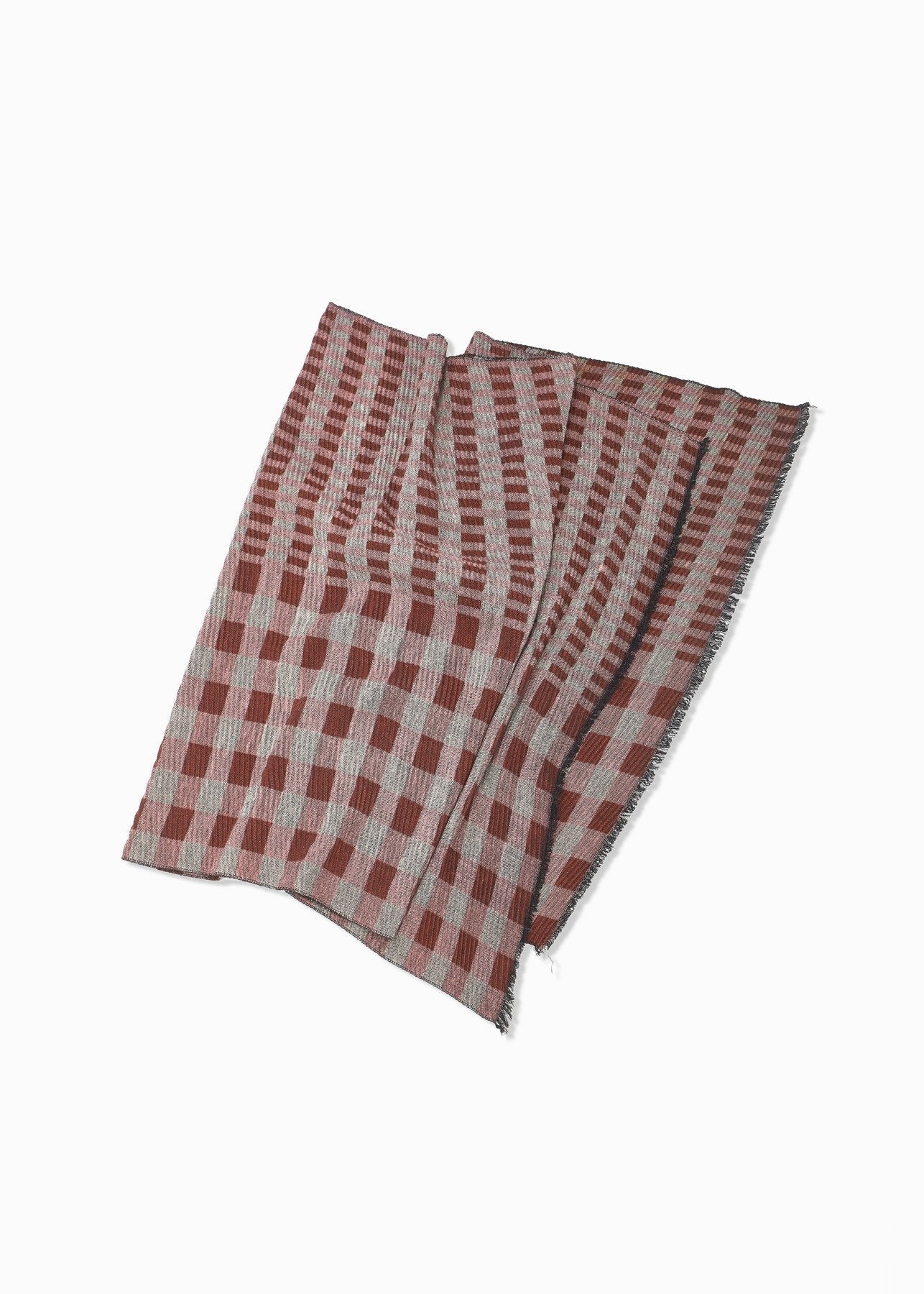 Rose Chess Pleats Scarf-FINAL SALE Accessories