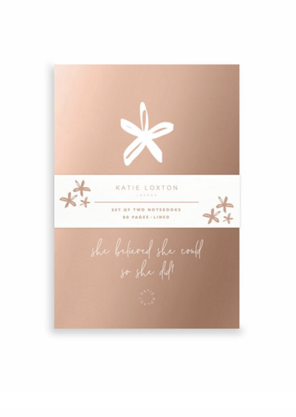 Rose Gold Duo Notebook Pack Home & Lifestyle