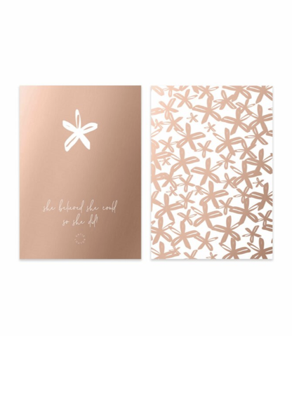 Rose Gold Duo Notebook Pack Home & Lifestyle