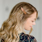 Rose Gold Triangle Hair Pin Set Accessories