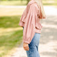 Rose V-Neck Tiered Hoodie - FINAL SALE Tops