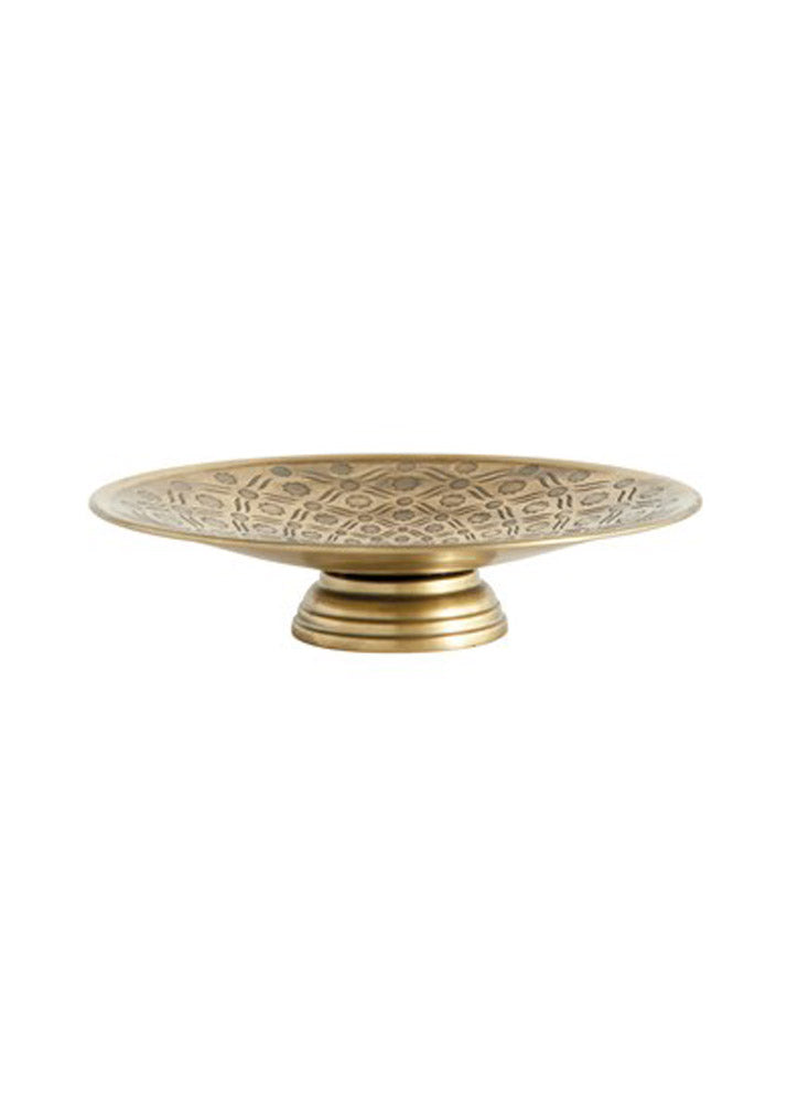 Round Metal Serving Platter - FINAL SALE Home & Lifestyle