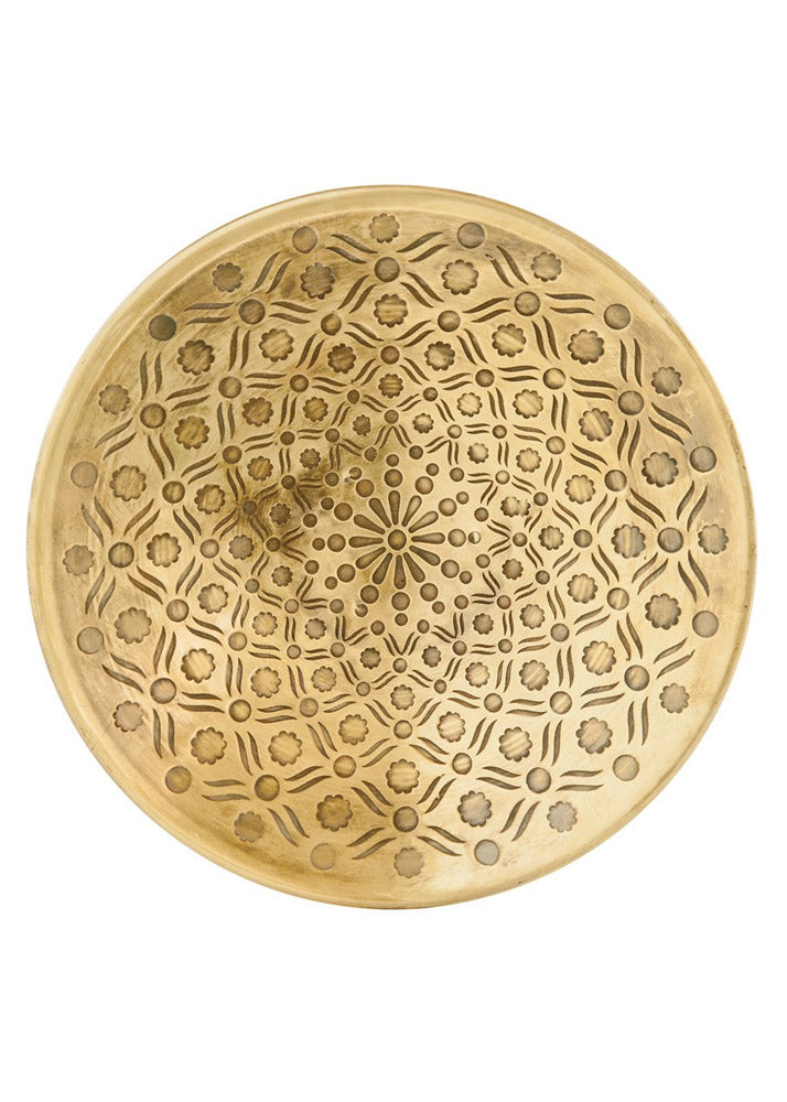 Round Metal Serving Platter - FINAL SALE Home & Lifestyle