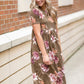 Round Neck Baby Doll Dress Dresses