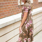 Round Neck Baby Doll Dress Dresses