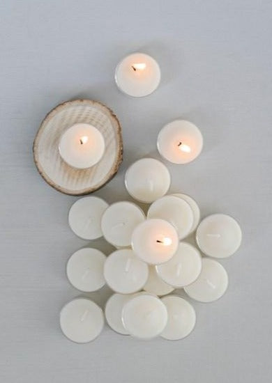Round Unscented Tea Light Candles - FINAL SALE Home & Lifestyle