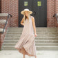Ruffle Detailed Tiered Midi Dress - FINAL SALE Dresses Thread & Supply