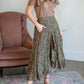 Ruffle Front Midi Skirt Skirts Mikarose
