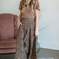 Ruffle Front Midi Skirt Skirts Mikarose