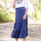 Ruffle Knit Tiered Skirt - FINAL SALE Skirts