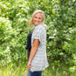 Ruffle Short Sleeve Striped Cardigan - FINAL SALE Layering Essentials
