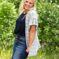 Ruffle Short Sleeve Striped Cardigan - FINAL SALE Layering Essentials