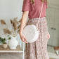 Ruffle Sleeve Solid Top Shirt Mikarose