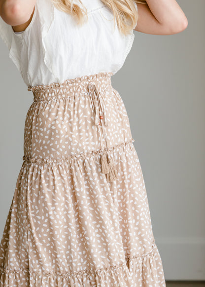 Ruffled Tiered Maxi Skirt - FINAL SALE Skirts