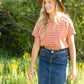 Rust Classic Striped Tee - FINAL SALE Tops