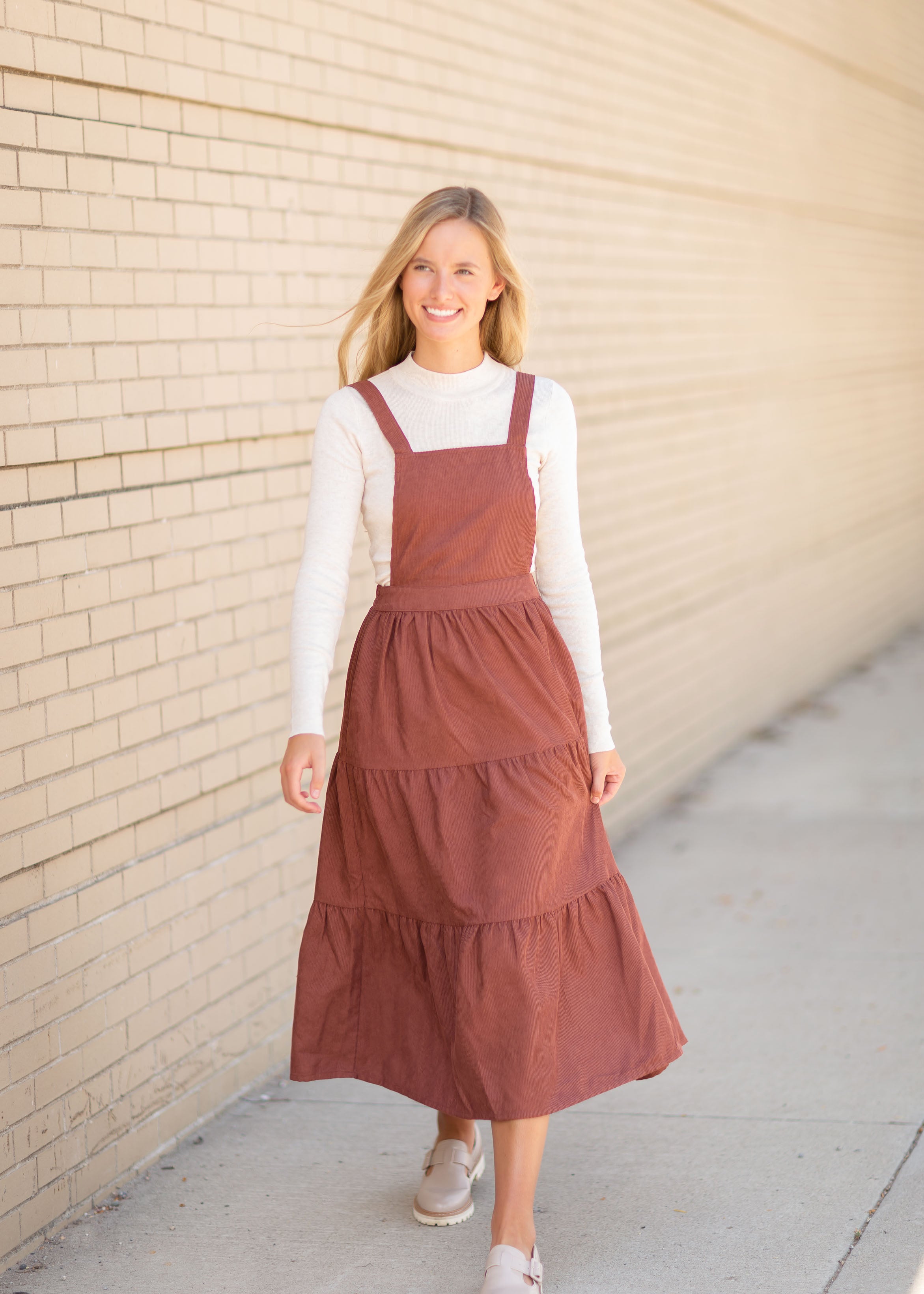 Vintage Cord Jumper Dress Jumpers Dress Rust Corduroy Jumper Dress