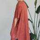 Rust Light Knit Sweater Cardigan Tops Chris & Carol